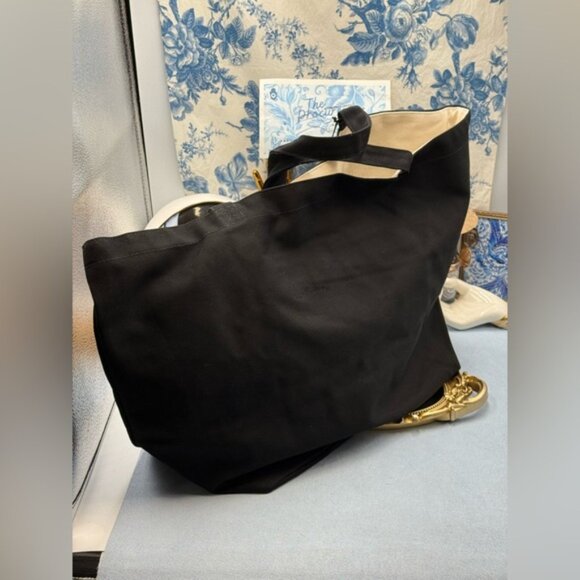 🆕 KARL LAGERFELD PARIS 🧿 NWT Black Ikonik 2.0 Tote Bag, Cartoon Karl Graphic - Picture 7 of 16